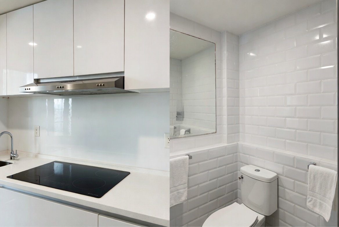 Kitchen and bathroom cleaning